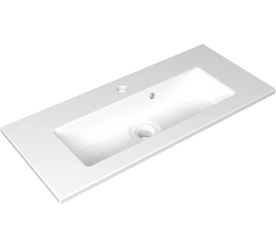 Раковина керамическая DOM Interio 80 см, для тумбы или столешницы MINI MIN810360145.bl