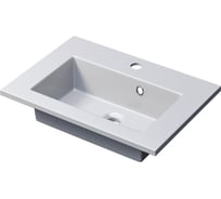 Раковина керамическая для ванной Uperwood Aurora 50 см белая глянцевая RAurora50wg