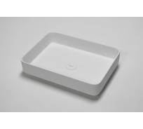 Раковина накладная ABBER Stein белая матовая AS2629