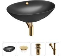 Набор 4 в 1 Wellsee Bliss накладная раковина 63x42 см, состоит из 32820200S, 14 20217050R
