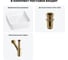 Набор 3 в 1 Wellsee Mint накладная раковина 37x37 см, состоит из 338101000, 182 20212455R 10