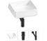 Комплект 3 в 1 Lavinia Boho Bathroom Sink накладная раковина 38x38 см, состоит из 3331110 20215417R 1