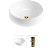 Комплект 2 в 1 Lavinia Boho Bathroom Sink накладная раковина 36x36 см, состоит из 3331108 20215033R