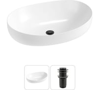 Комплект 2 в 1 Lavinia Boho Bathroom Sink накладная раковина 63x42 см, состоит из 3331111 20215509R