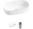 Комплект 2 в 1 Lavinia Boho Bathroom Sink накладная раковина 55x35 см, состоит из 3331112 20215821R 1