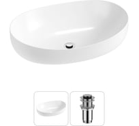Комплект 2 в 1 Lavinia Boho Bathroom Sink накладная раковина 63x42 см, состоит из 3331111 20215508R