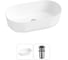 Комплект 2 в 1 Lavinia Boho Bathroom Sink накладная раковина 55x32 см, состоит из 3331109 20215805R 1