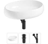 Комплект 3 в 1 Lavinia Boho Bathroom Sink накладная раковина 60x40 см, состоит из 3331109 20215100R