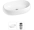 Комплект 2 в 1 Lavinia Boho Bathroom Sink накладная раковина 56x33 см, состоит из 3331109 20215079R 1