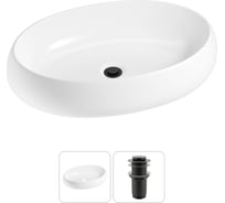 Комплект 2 в 1 Lavinia Boho Bathroom Sink накладная раковина 60x40 см, состоит из 3331109 20215096R