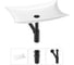 Комплект 3 в 1 Wellsee Bathroom Sink накладная раковина 59x39 см, состоит из 3331111 20215292R 1