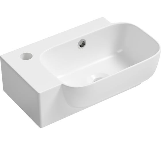 Комплект 3 в 1 Wellsee Bathroom Sink накладная/подвесная раковина 40x24 см, состоит 20216392R