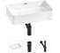 Комплект 3 в 1 Wellsee Bathroom Sink накладная раковина 48x31 см, состоит из 3331110 20215212R 1