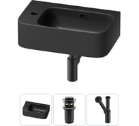 Комплект 3 в 1 Wellsee Bathroom Sink накладная/подвесная раковина 45x27 см, состоит 20216489R