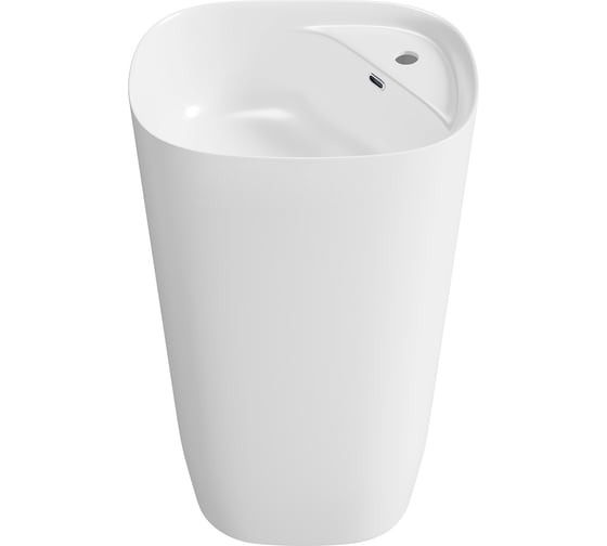 Комплект 2 в 1 Wellsee Bathroom Sink напольная раковина 50x45x89 см, состоит из 3331 20215526R