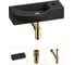 Комплект 3 в 1 Wellsee Bathroom Sink накладная/подвесная раковина 45x24 см, состоит 20216126R 1