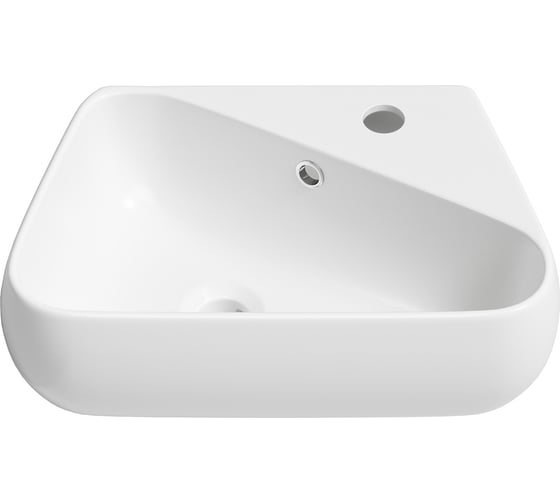Комплект 2 в 1 Wellsee Bathroom Sink накладная/подвесная раковина 44x27 см, состоит 20216609R