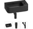 Комплект 3 в 1 Wellsee Bathroom Sink накладная/подвесная раковина 45x27 см, состоит 20216517R 1