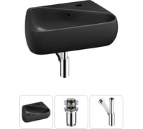 Комплект 3 в 1 Wellsee Bathroom Sink накладная/подвесная раковина 44x27 см, состоит 20216628R