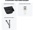 Комплект 3 в 1 Wellsee Bathroom Sink накладная/подвесная раковина 35x36 см, состоит 20216740R 9