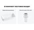 Комплект 2 в 1 Wellsee Bathroom Sink накладная раковина 75x40 см, состоит из 3331109 20215335R 8