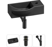 Комплект 3 в 1  Lavinia Boho Bathroom Sink накладная/подвесная раковина 40x23 см 20216069R