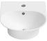 Комплект 2 в 1 Wellsee Lavinia Boho Bathroom Sink накладная/подвесная раковина 34x36 см 20216639R 2