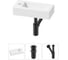 Комплект 3 в 1  Lavinia Boho Bathroom Sink накладная/подвесная раковина 37x18 см 20215886R 1