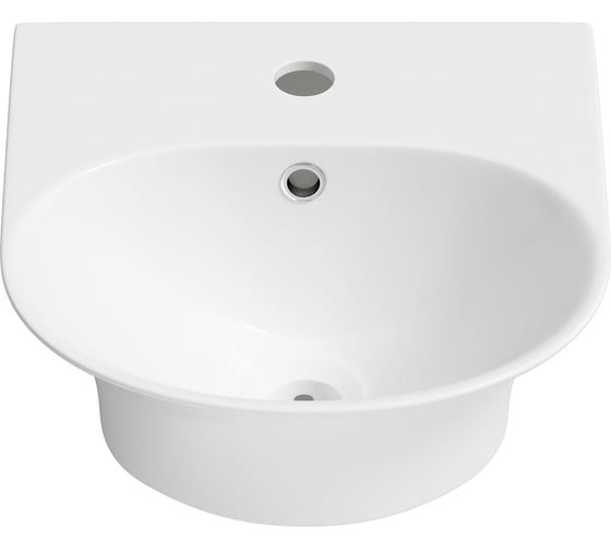 Комплект 2 в 1 Wellsee Lavinia Boho Bathroom Sink накладная/подвесная раковина 34x36 см 20216640R