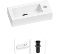 Комплект 2 в 1 Lavinia Boho Bathroom Sink накладная/подвесная раковина 37x18 см 20215854R