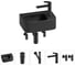 Комплект 5 в 1 Wellsee Bathroom Sink накладная/подвесная раковина 37x25 см состоит 20216579R 1