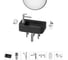 Комплект 7 в 1 Wellsee Bathroom Sink накладная/подвесная раковина 45x27 см состоит 20219832R 1