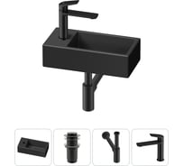 Комплект 4 в 1 Lavinia Boho Bathroom Sink накладная/подвесная раковина 40x20 см состоит 20216016R