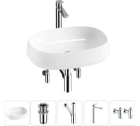 Комплект 5 в 1 Lavinia Boho Bathroom Sink накладная раковина 54x41 см состоит из 3331110 20215408R