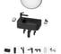 Комплект 7 в 1 Wellsee Bathroom Sink накладная/подвесная раковина 45x27 см состоит 20219833R 1