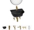Комплект 6 в 1 Wellsee Bathroom Sink накладная/подвесная раковина 46x41 см состоит 20219929R 1