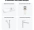 Комплект 4 в 1 Wellsee Bathroom Sink накладная/подвесная раковина 50x24 см состоит 20216172R 13