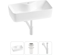 Комплект 3 в 1 Wellsee Lavinia Boho Bathroom Sink накладная раковина 54x30 см 3331110 20215278R
