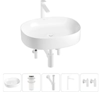 Набор Wellsee 5 в 1 Belle Spa 2.0 накладная раковина 55x45 см 33580 20212564R