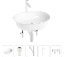 Набор Wellsee 5 в 1 Brillant iCon накладная раковина 50x40 см 32600 20214630R