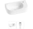 Комплект 2 в 1 Wellsee Lavinia Boho Bathroom Sink накладная/подвесная раковина 40x22 см 20216304R 1