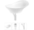 Комплект 3 в 1 Wellsee Lavinia Boho Bathroom Sink накладная раковина 56x33 см 3331111 20215355R 1