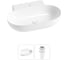 Комплект 2 в 1 Wellsee Lavinia Boho Bathroom Sink накладная/подвесная раковина 58x40 см 20215130R 1