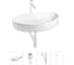Набор Wellsee 4 в 1 Belle Spa 2.0 накладная раковина 64x40 см 33580 20212616R 1