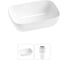 Комплект 2 в 1 Lavinia Boho Bathroom Sink накладная раковина 46x33 см 3331110 20215194R 1