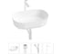 Комплект 4 в 1 Lavinia Boho Bathroom Sink накладная раковина 55x32 см 3331109 20215816R 1