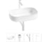 Комплект 4 в 1 Lavinia Boho Bathroom Sink накладная раковина 55x40 см 3331108 20215471R 1