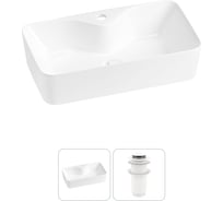 Комплект 2 в 1 Lavinia Boho Bathroom Sink накладная раковина 54x30 см 3331110 20215274R
