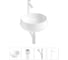 Комплект 4 в 1 Lavinia Boho Bathroom Sink накладная раковина 38x38 см 3331110 20215391R 1
