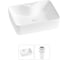 Комплект 2 в 1 Wellsee Lavinia Boho Bathroom Sink накладная раковина 48x37 см 3331110 20215258R 1